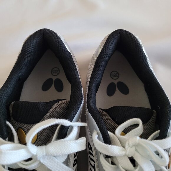 Butterfly LEZOLINE GIGU Table Tennis Shoes White-Silver SZ 10.5 - Picture 5 of 9